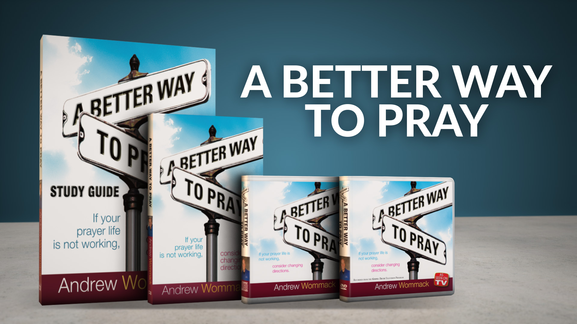 A Better Way to Pray Products Banner