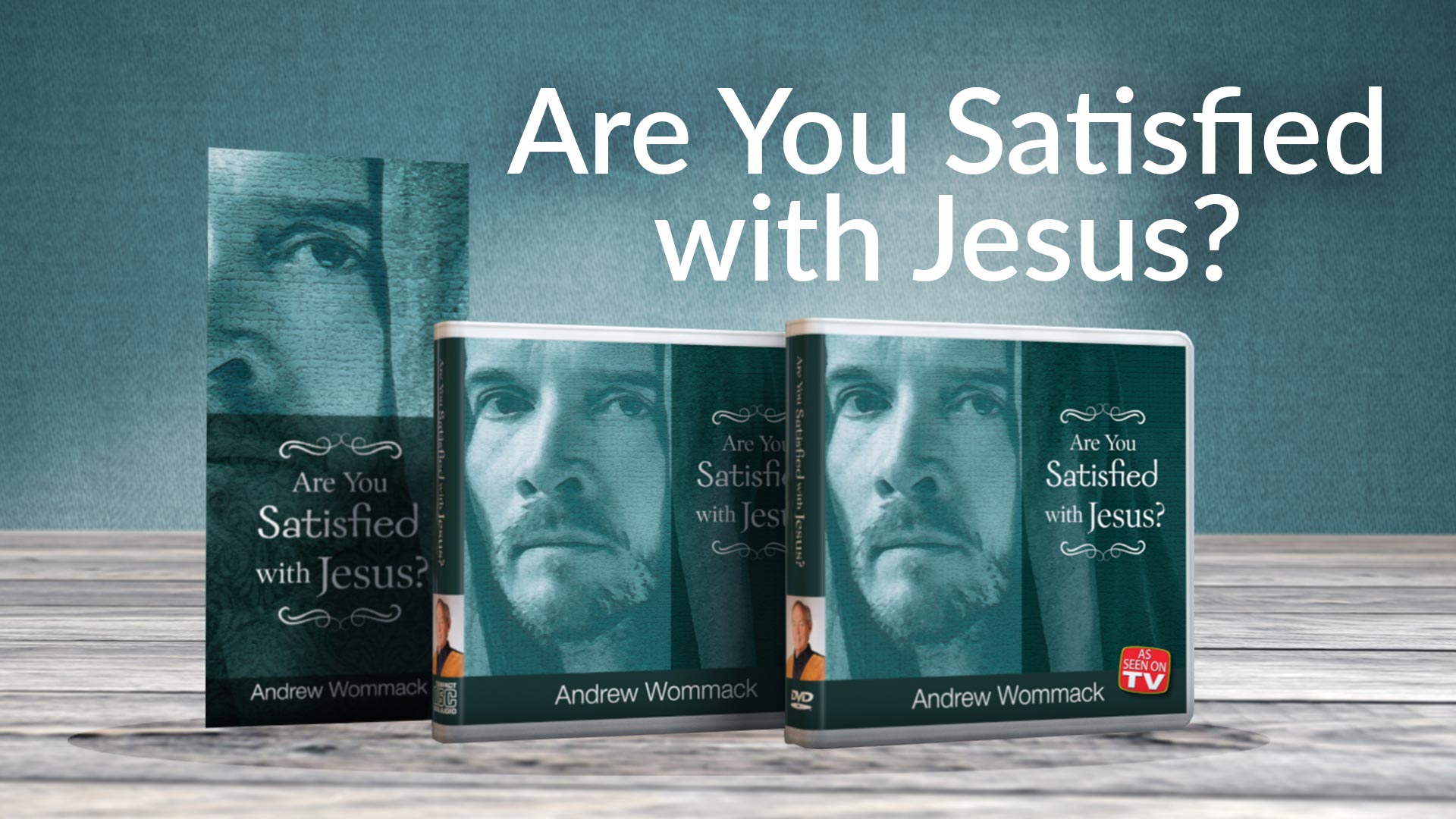 Are You Satisfied With Jesus? Product Banner