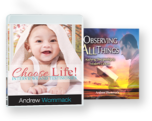 Choose Life products banner