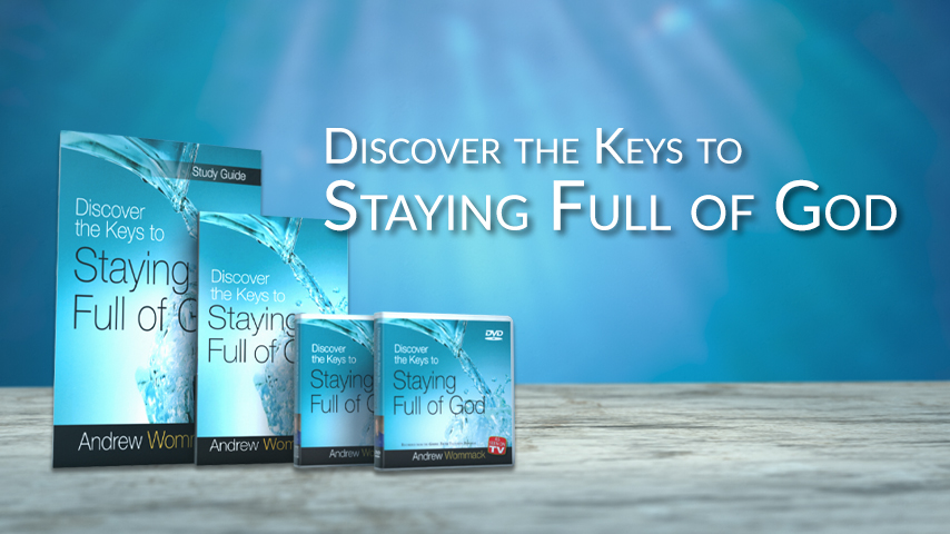 Discover the Keys to Staying Full of God banner