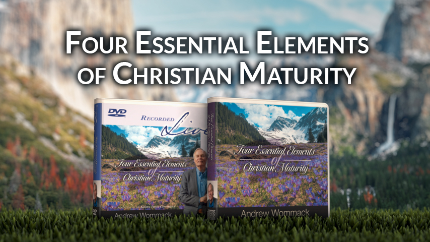Four Essential Elements of Christian Maturity offer banner