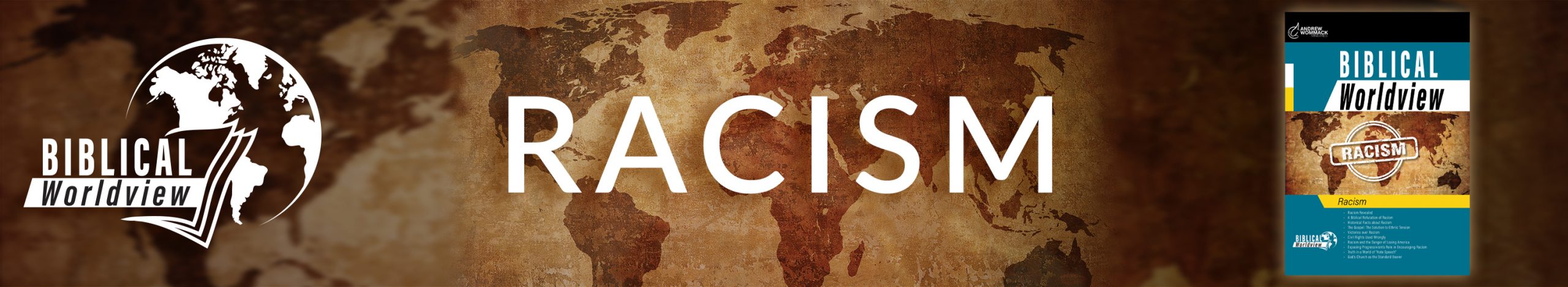 Biblical Worldview: Racism product offer banner