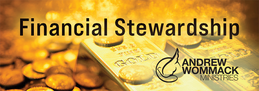 image of gold coins for andrews wommacks financial stewardship