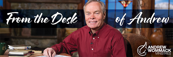 From the desk of Andrew Wommack