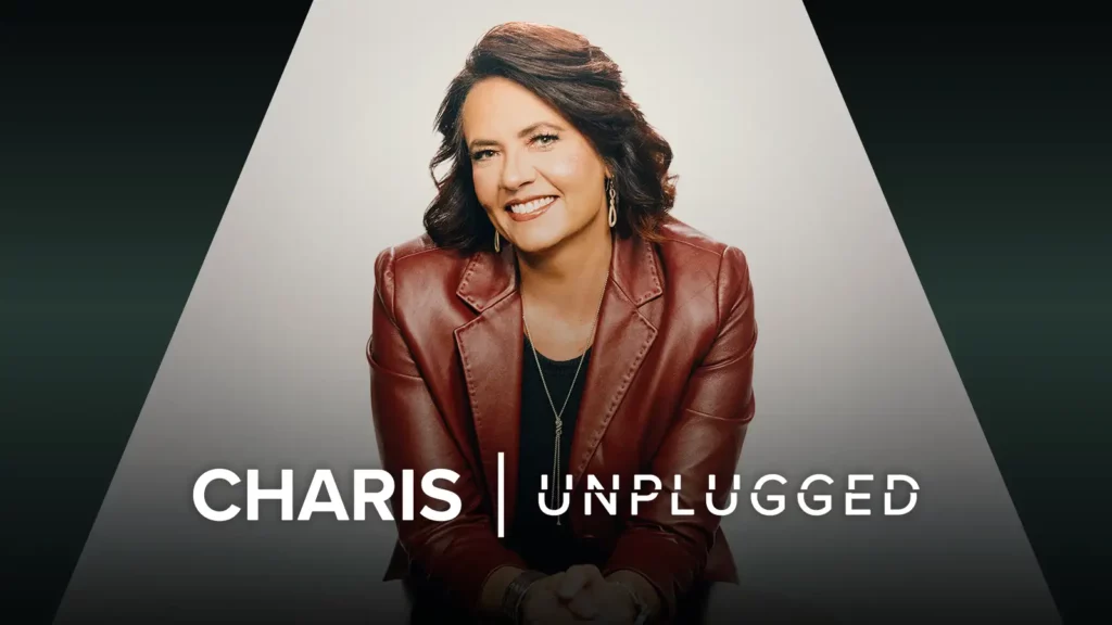 Charis Unplugged, hosted by Julianne Harris, is a podcast-style TV program captivating believers of all ages. It invites viewers to unplug from the chaos of the world and plug into a biblical worldview through intimate interviews and powerful, transformational testimonies.