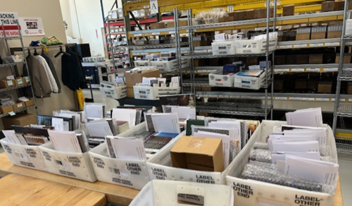 Departmental Partnership to Fulfill Over 135,000 Product Orders